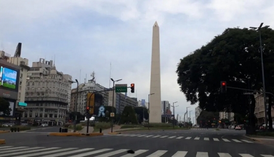 El tiempo en el AMBA, se presenta fresco, cielo mayormente nublado y una máxima de 20 grados