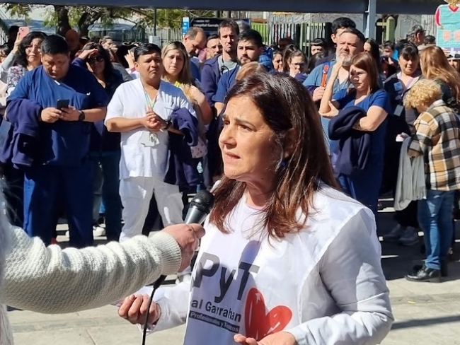 Nueva jornada de paro en el Garrahan: Los trabajadores harán una clase pública de RPC