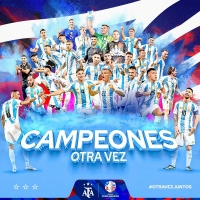 La Selección campeona de América regresa luego de ganar la Copa