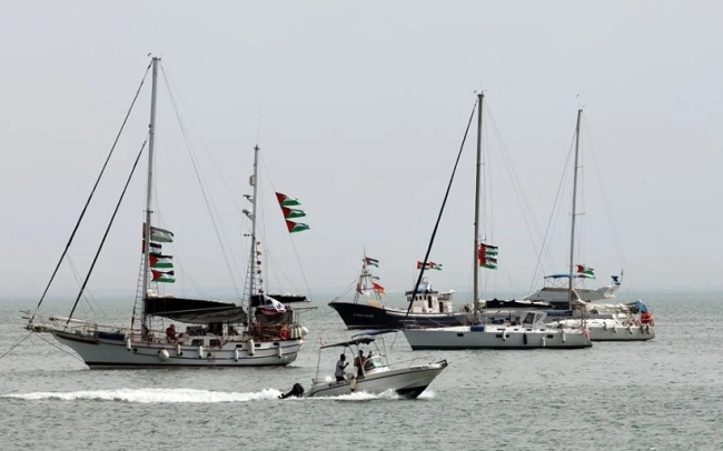 Israel intercepta el barco «Alma» y rodea el resto de embarcaciones de la Flotilla Global Sumud