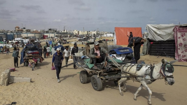 La UNRWA informó que sus 36 refugios en Rafah, están vacíos por la huida de los palestinos