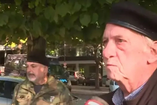 Veteranos de guerra fueron excluidos del acto encabezado por Javier Milei
