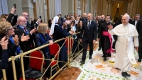 León XIV pidió a los empleados de la Episcopal Italiana: Sirvan a la Iglesia como evangelizadores, no como espectadores