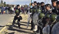 Santa Fe: Gendarmería desplegó un operativo antipiquetes por conflicto con vigiladores