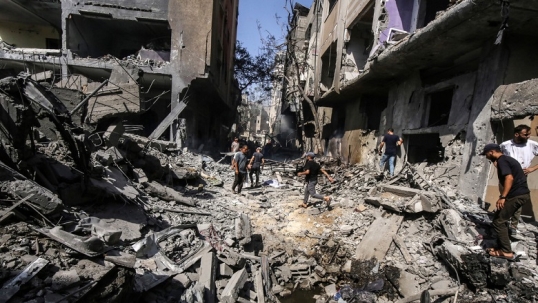 «Israel y Hamás han firmado la primera fase de nuestro plan de paz» aseguró Trump