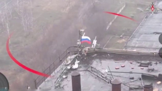 Fuerzas rusas liberan la ciudad de Kurájovo, en la república de Donetsk