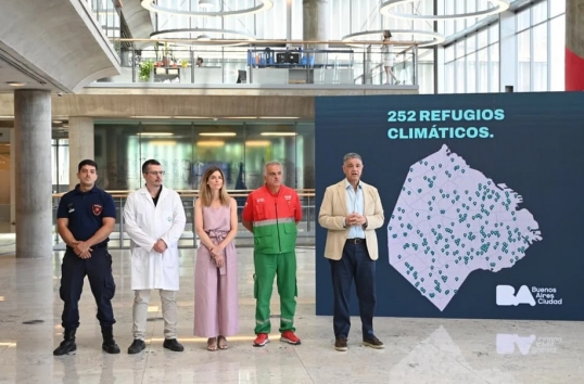 La ciudad de Buenos Aires lanza operativos por la ola de calor