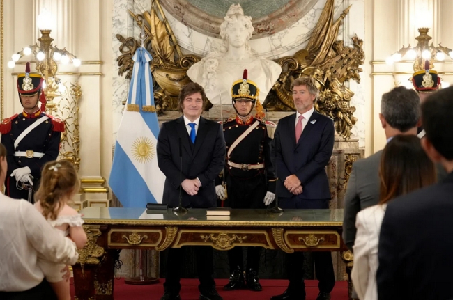 Juan Bautista Mahiques asumió como nuevo ministro de Justicia