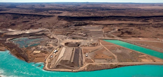 Santa Cruz: Reactivan las obras en la represa Jorge Cepernic