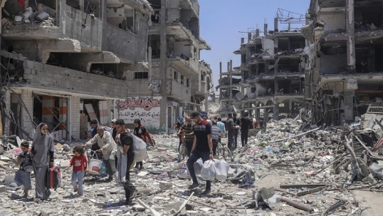 La OMS denunció que Israel dejó fuera de servicio un importante hospital de Gaza