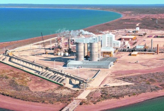 Resaltan la importancia la producción de Soda Solvay en Río Negro