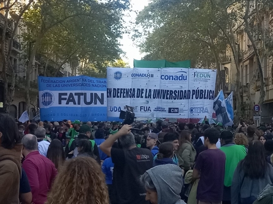 Multitudinaria marcha Universitaria: Rectores pidieron a la Corte Suprema que “los acompañe”
