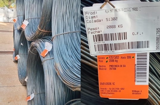 Acindar ingresa acero de Brasil que podría producir en su planta de Villa Constitución