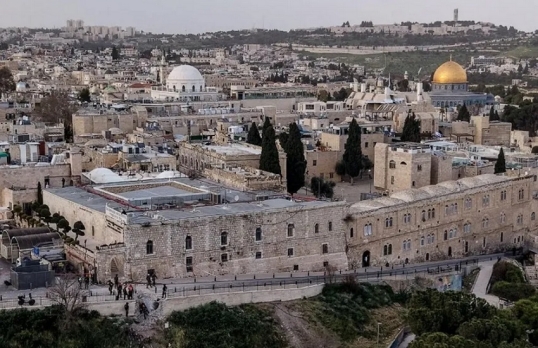 La policía israelí impidió la misa de Domingo de Ramos en el Santo Sepulcro en Jerusalén