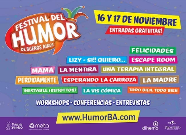 Comienza el Festival del Humor de Buenos Aires 2024