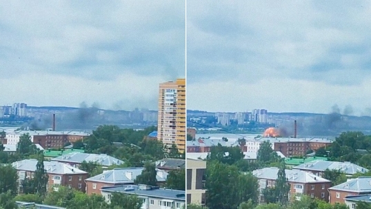 Ucrania atacó con drones la ciudad rusa de Izhevsk, hay muertos y heridos