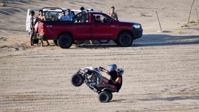 El intendente de Pinamar apelará el fallo que prohibe las UTV y 4x4 en “La Frontera”