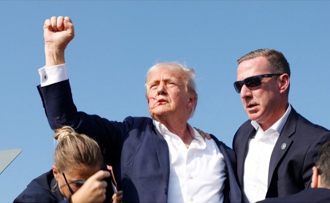 Donald Trump cree que está vivo de milagro tras el atentado sufrido