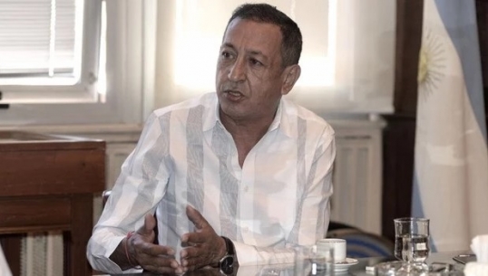 Omar Maturano, de «La Fraternidad» defendió la medida de fuerza y aseguró que «no es un paro político»