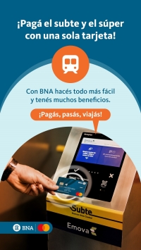 Seguí viajando en subte con los descuentos del Banco Nación