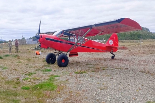 Tierra del Fuego: El primer avión fabricado en la provincia ya está operativo