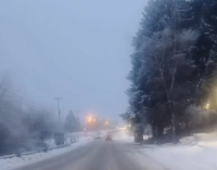 Fuerte nevada en Bariloche: Suspendieron las clases en el turno tarde