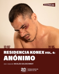 Residencia "ANÓNIMO" en Ciudad Cultural Konex