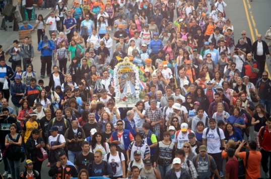La 52ª Peregrinación Juvenil a Pie a Luján, se realiza el 3 de octubre