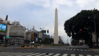El tiempo en el AMBA, se presenta cálido, cielo parcialmente nublado y una máxima de 27 grados