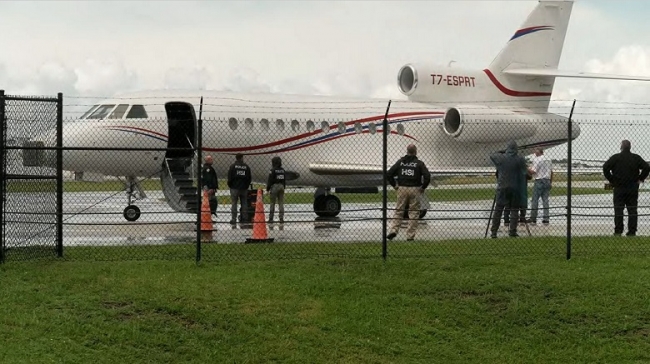 Venezuela calificó como un acto de "piratería" la confiscación del avión que utilizaba Nicolás Maduro