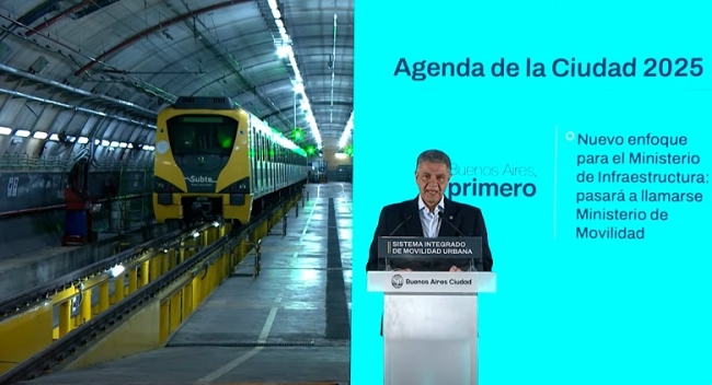 Jorge Macri anunció una inversión en la compra de vagones para las lineas de subte