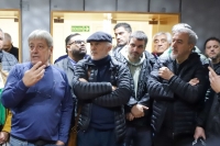 El FreSU y ATE se movilizaron a la UOM contra su intervención y evalúan un plan de lucha