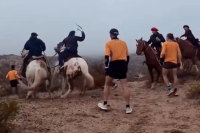 Río Negro: Jinetes atacaron a rebencazos a corredores de una carrera en Gral. Roca