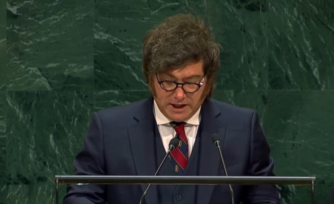 Javier Milei volvió a reivindicar el reclamo argentino por las islas Malvinas