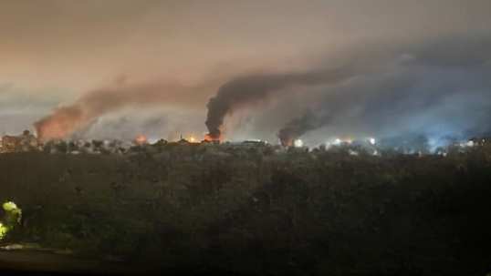 Masivo ataque de Rusia contra instalaciones militares de Ucrania