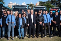 Rosario: La ciudad suma 130 colectivos 0 kilómetro al transporte público