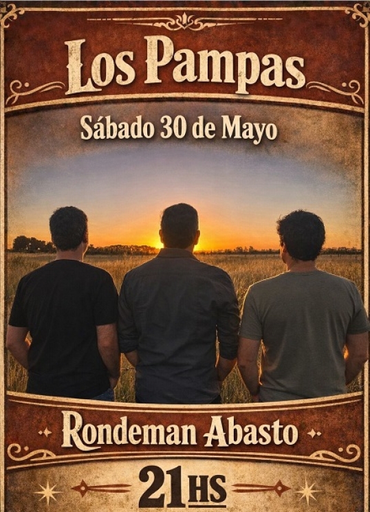 Los Pampas se presentan en Rondeman Abasto