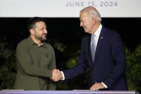 Joe Biden, le dio luz verde a Ucrania para que utilice misiles de largo alcance