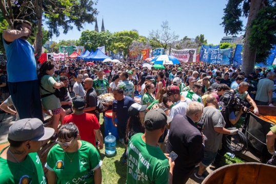 La Mesa Nacional del Transporte destacaron el «alto índice» de acompañamiento al paro