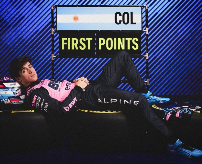 Colapinto: «Sentí que hice una de las mejores carreras, empujando todas las vueltas»