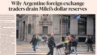 Financial Times: «El fracaso de Milei ha inquietado a los inversores»