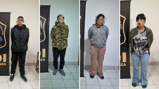 Los cuatro detenidos por el triple femicidio con sello narco de Florencio Varela