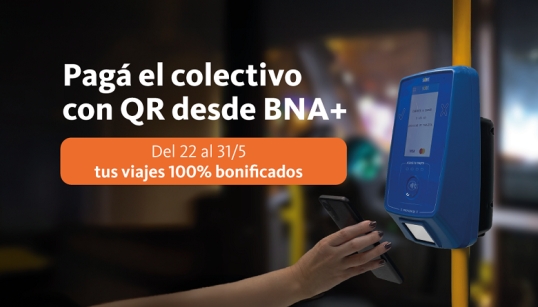 Banco Nación: 100 mil viajes diarios en colectivos de todo el país ya se pagan con tarjeta y QR