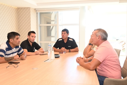 Rucci recibió al intendente de 25 de Mayo, Leonel Monsalve, para analizar la situación del área Medanito en el sur pampeano