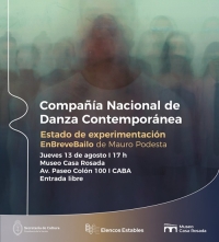 La Compañía Nacional de Danza Contemporánea presenta EnBreveBailo con entrada libre