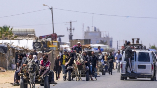 Cerca de 400.000 personas han sido desplazadas de Gaza tras el rompimiento de la tregua